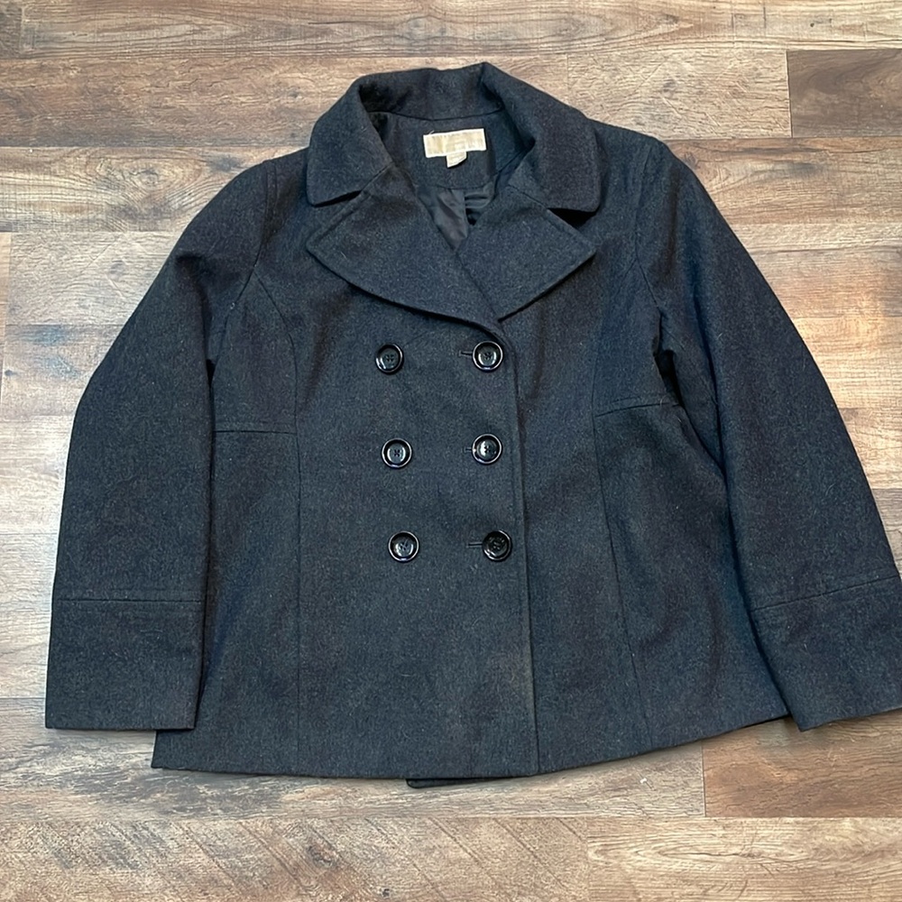 Michael Kors Double Breasted Wool Coat